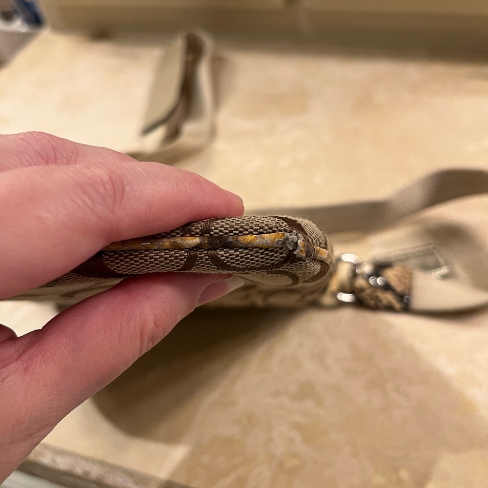 Coach Sutton Signature Python Crossbody - image 7